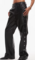 Pantalones negros de tiro alto LAAGAM blondie